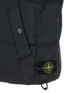Blaue Ärmellose Jacke aus Polyamid Stone Island