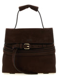 Braune Kalbsleder-Handtasche