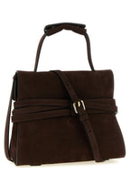 Braune Kalbsleder-Handtasche