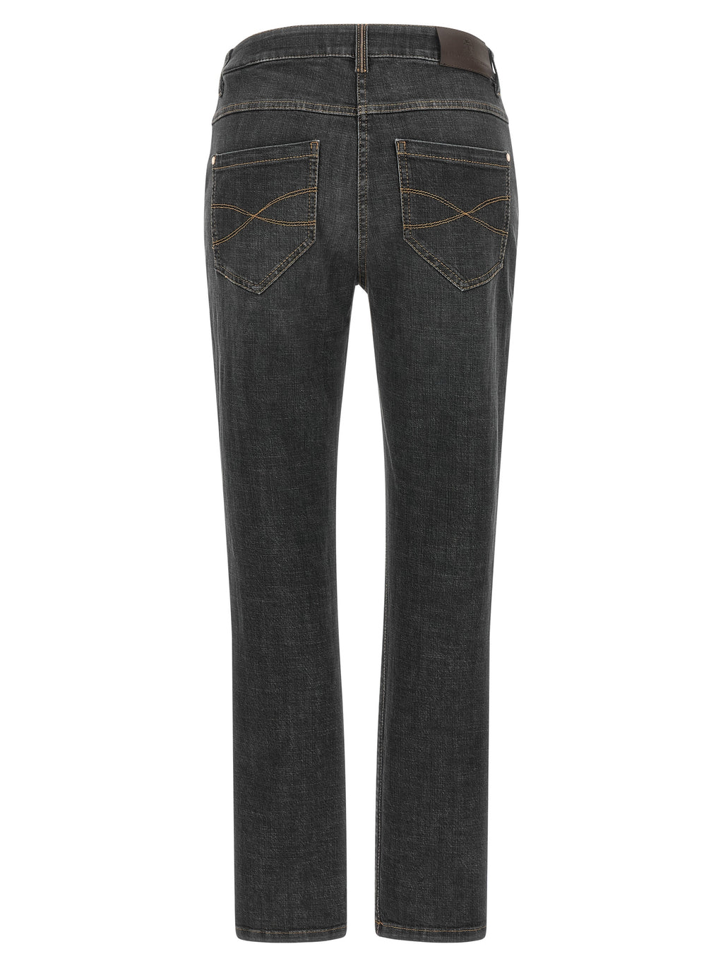 Graue Slim Fit Jeans aus Baumwolle