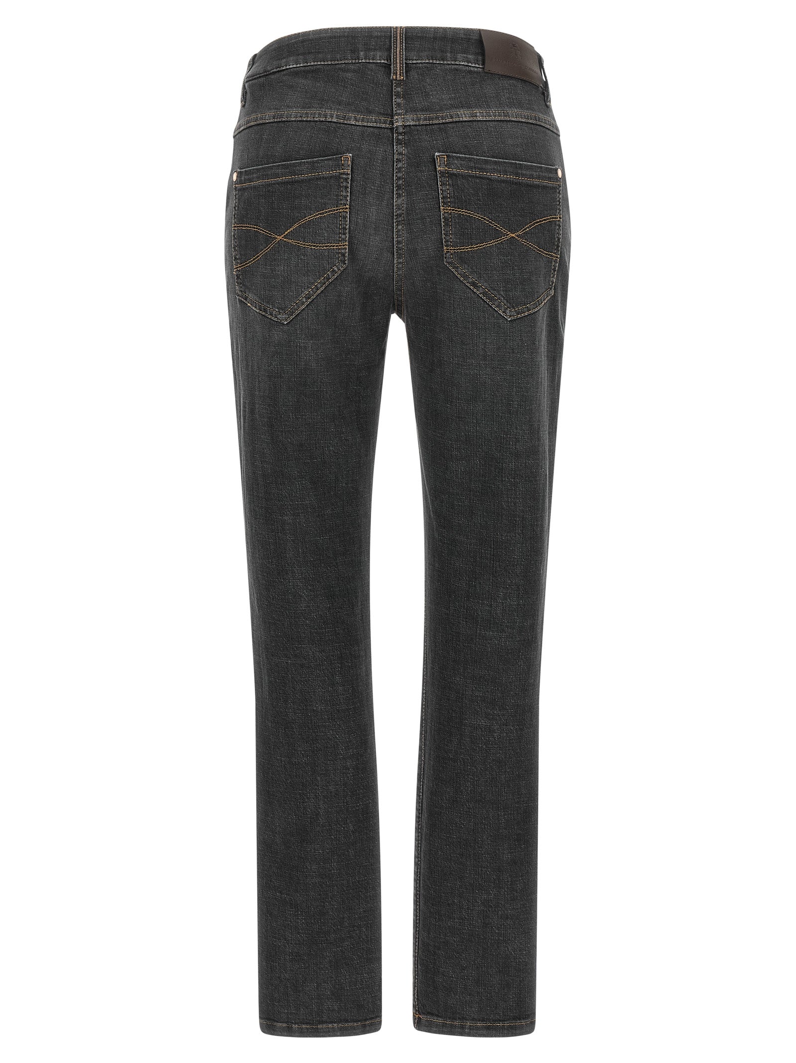 Graue Slim Fit Jeans aus Baumwolle