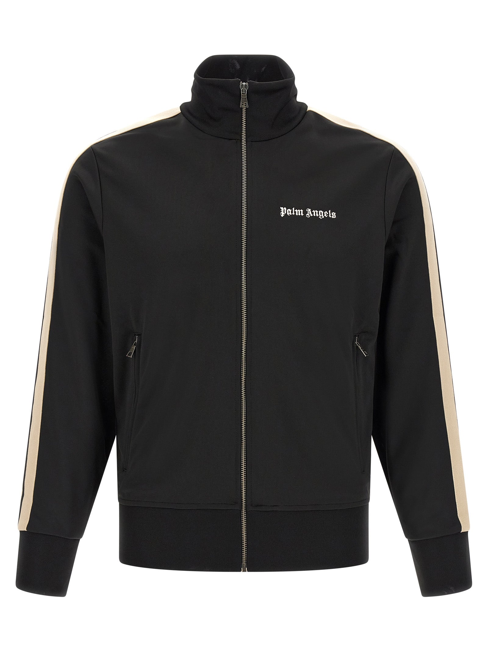 Schwarzer Polyester-Sweatshirt