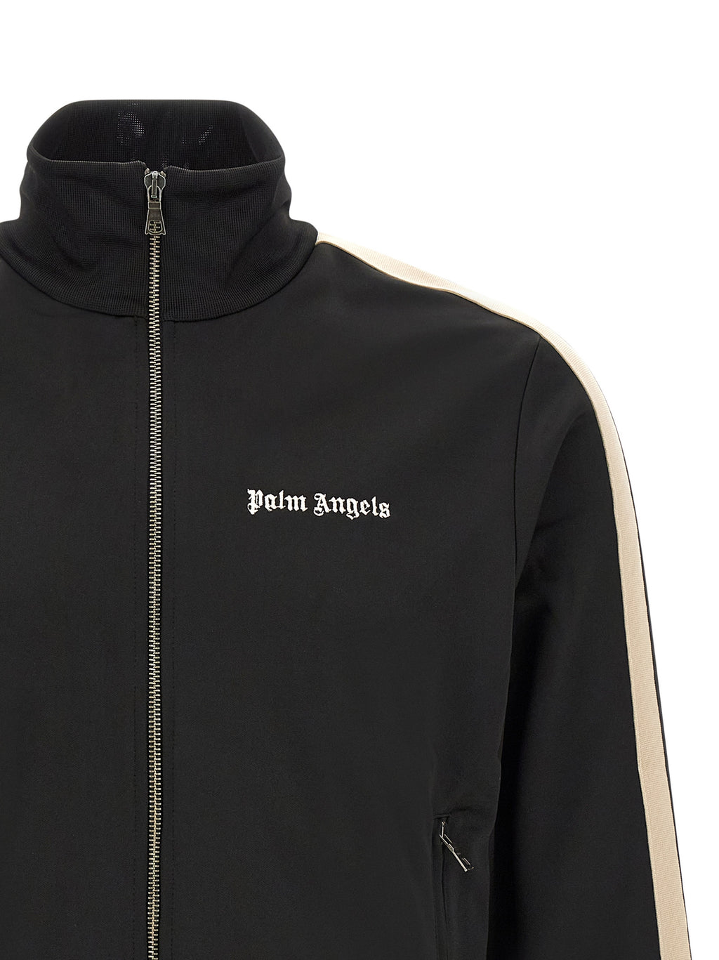 Schwarzer Polyester-Sweatshirt