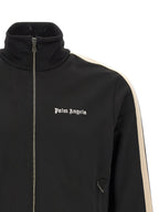 Schwarzer Polyester-Sweatshirt