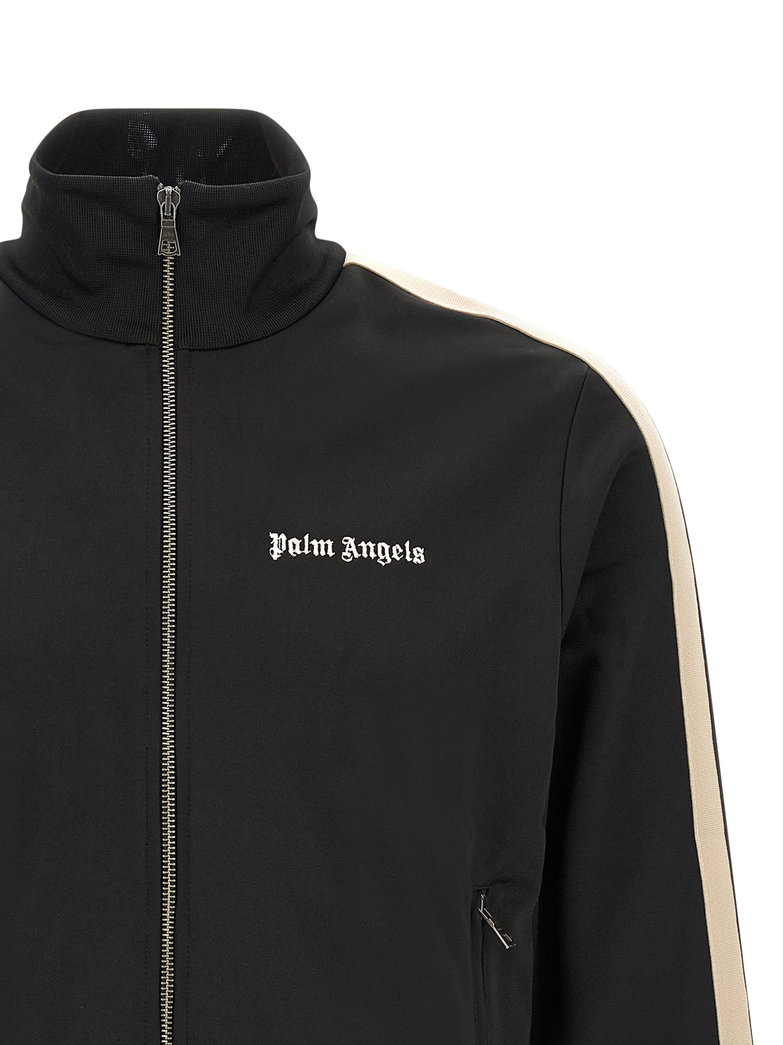 Schwarzer Polyester-Sweatshirt