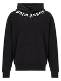 Schwarzer Baumwoll-Sweatshirt