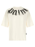 Mehrfarbiges Baumwoll-T-Shirt