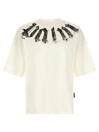 Mehrfarbiges Baumwoll-T-Shirt