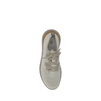 Weiße Sneaker aus Baumwolle im Athletic-Look