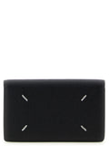 Schwarzes Kartenetui aus Leder 315043BM