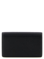 Schwarzes Kartenetui aus Leder 315043BM