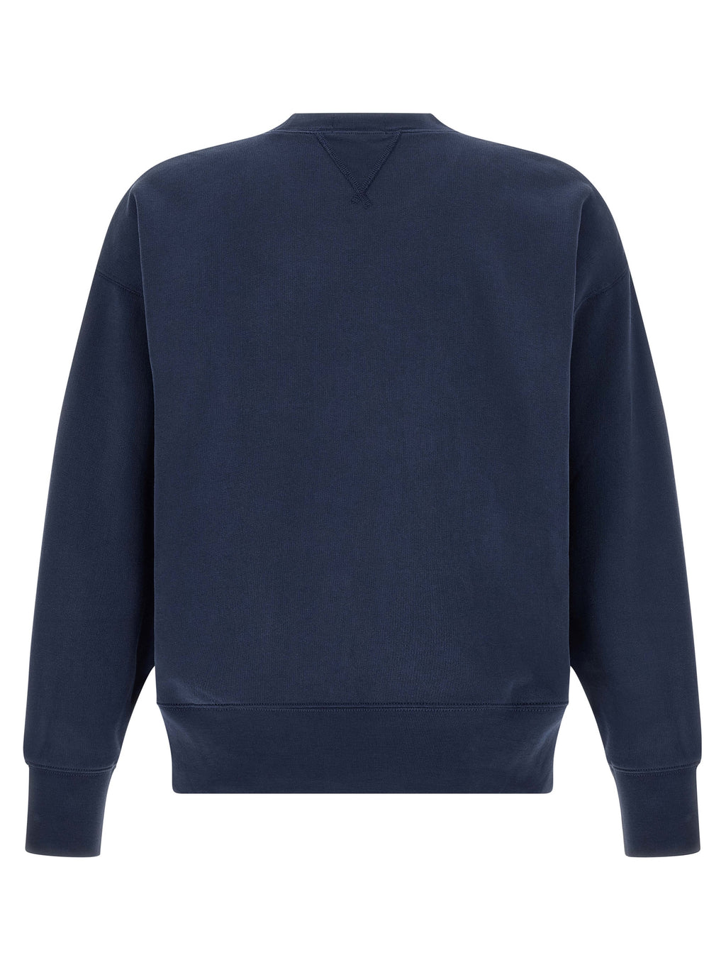 Blauer Baumwoll-Sweatshirt