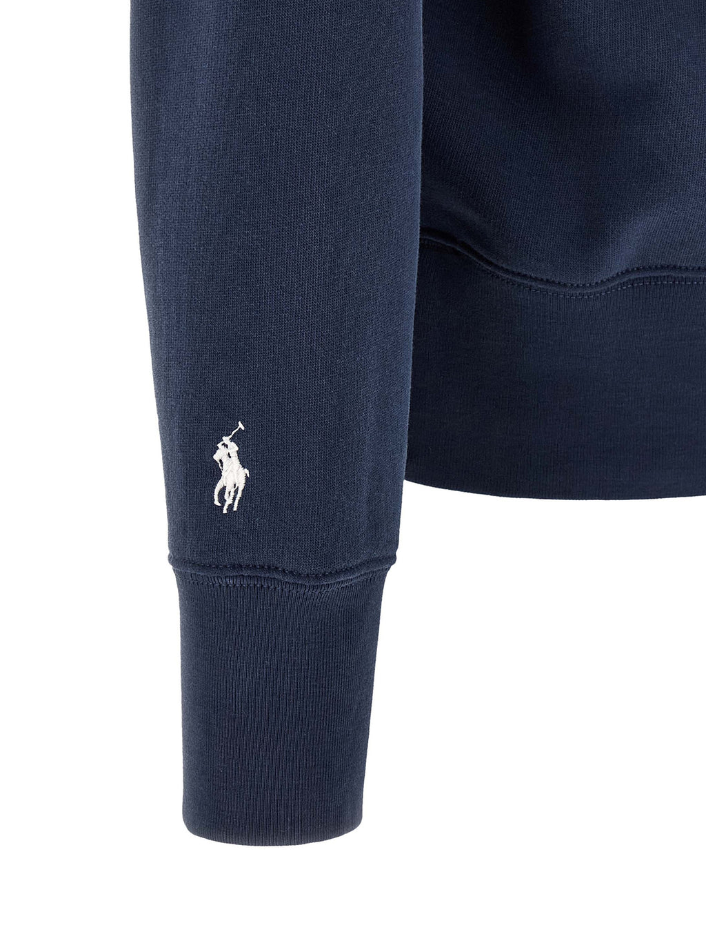 Blauer Baumwoll-Sweatshirt