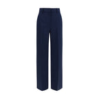 Blaue Hose aus Wolle Oves Aries