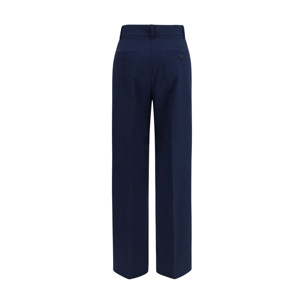 Blaue Hose aus Wolle Oves Aries