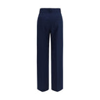 Blaue Hose aus Wolle Oves Aries