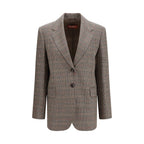 Brauner Woll-Blazer Aries