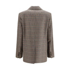 Brauner Woll-Blazer Aries