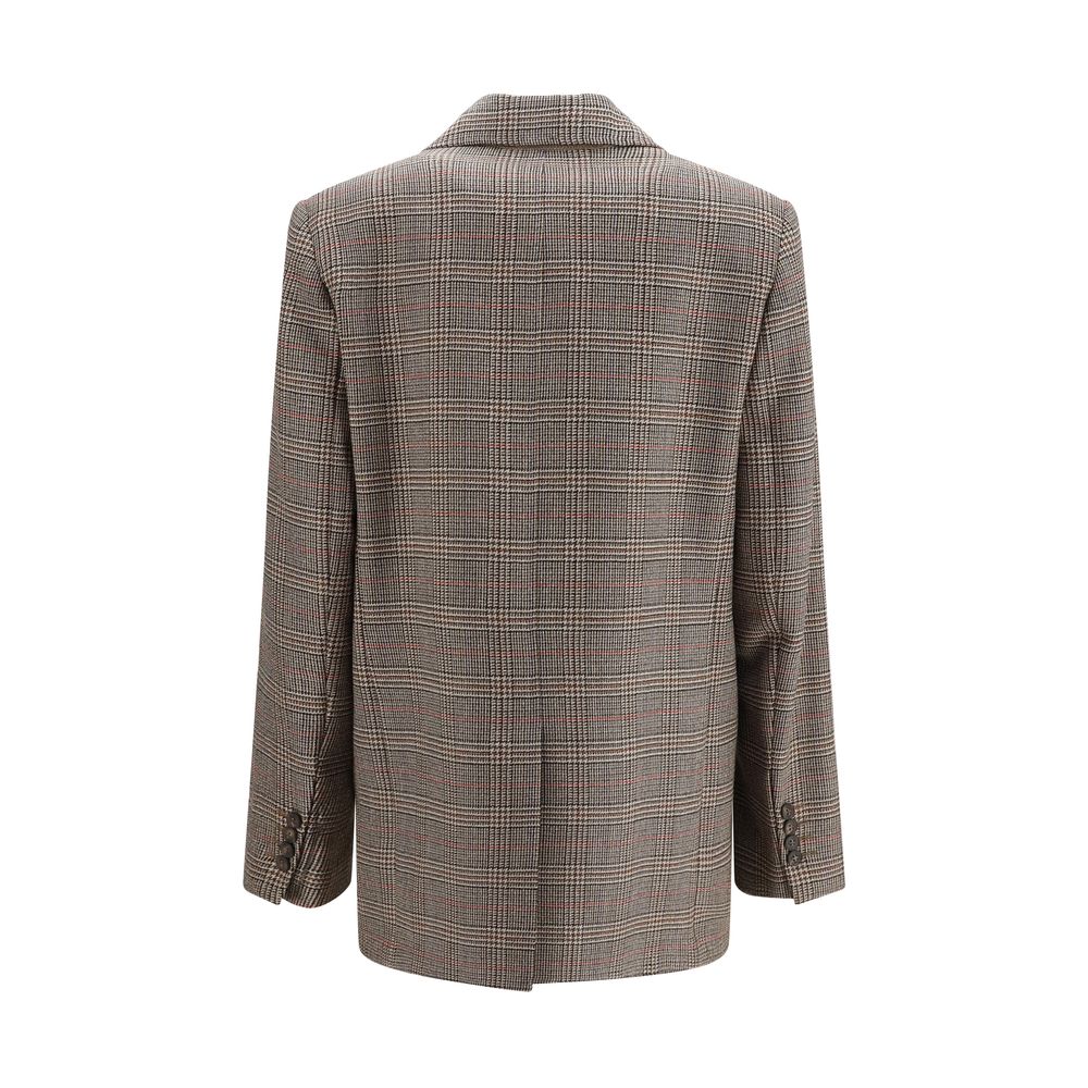 Brauner Woll-Blazer Aries