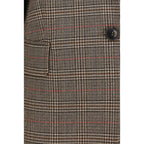 Brauner Woll-Blazer Aries