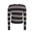 Blauer Seiden-Cardigan