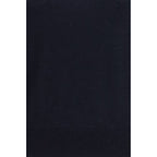Blaues Seiden-T-Shirt