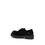 Schwarze Loafer aus Wildleder
