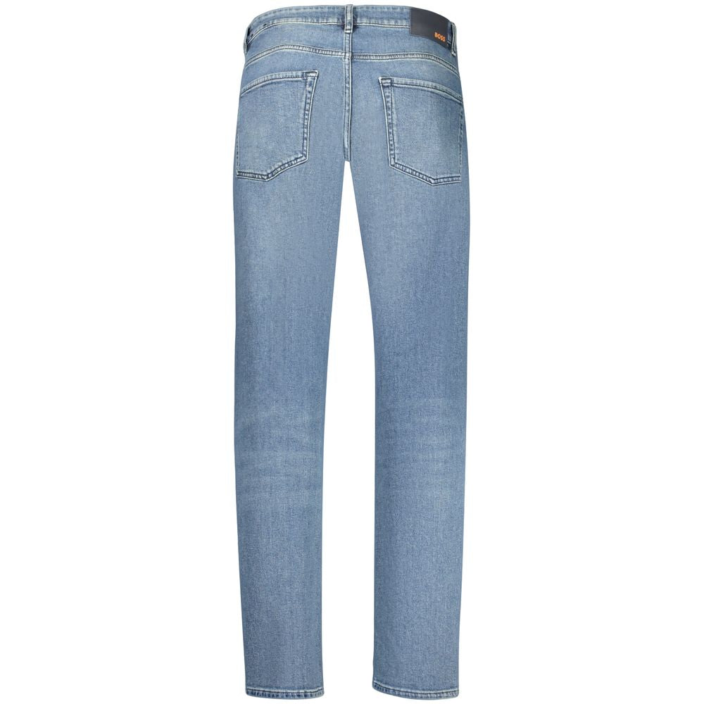 Blaue Herren-Jeans aus Baumwolle, Regular Fit
