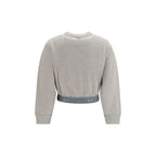 Graues Sweatshirt aus Baumwolle FG62SW0514MQ93