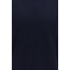 Blauer Wollpullover Oves Aries