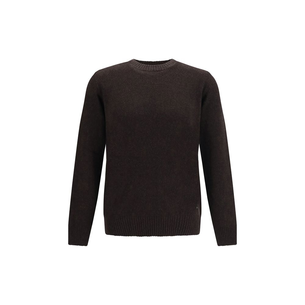 Brauner Wollpullover Oves Aries