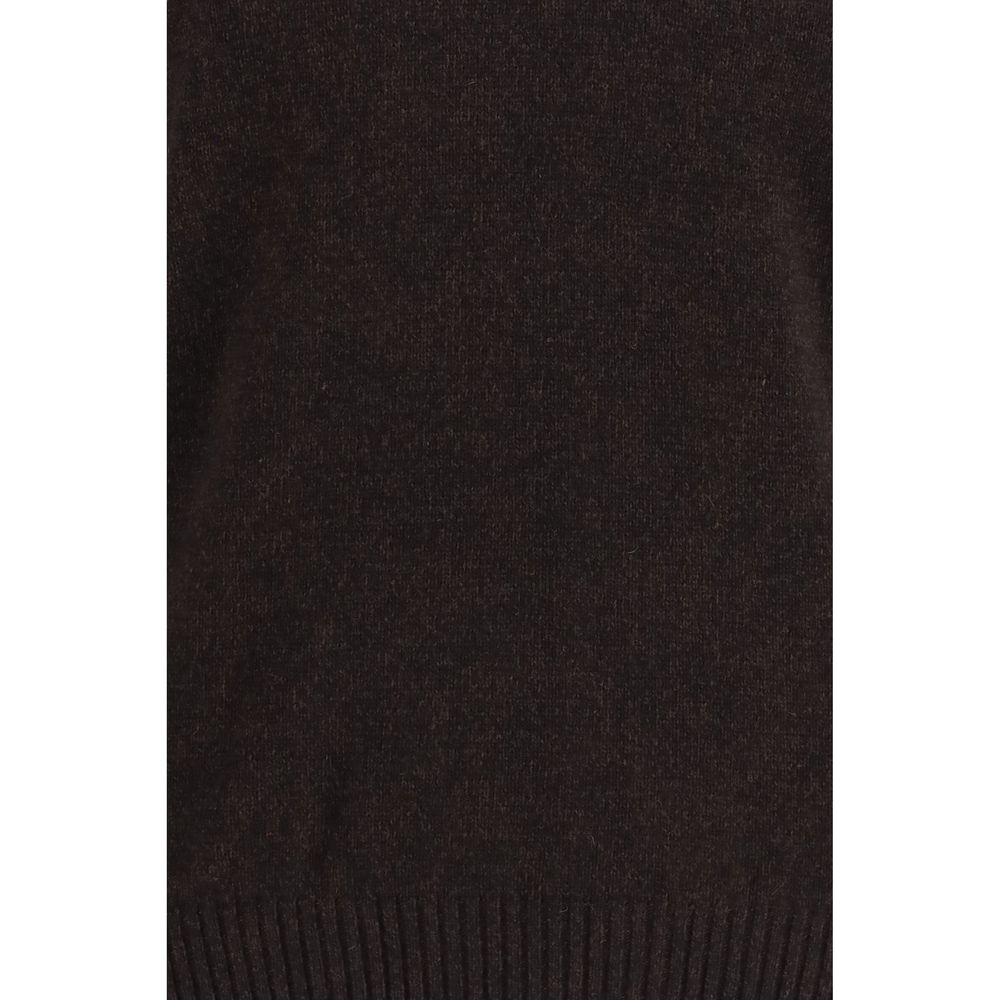 Brauner Wollpullover Oves Aries