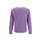 Lila Kaschmirpullover