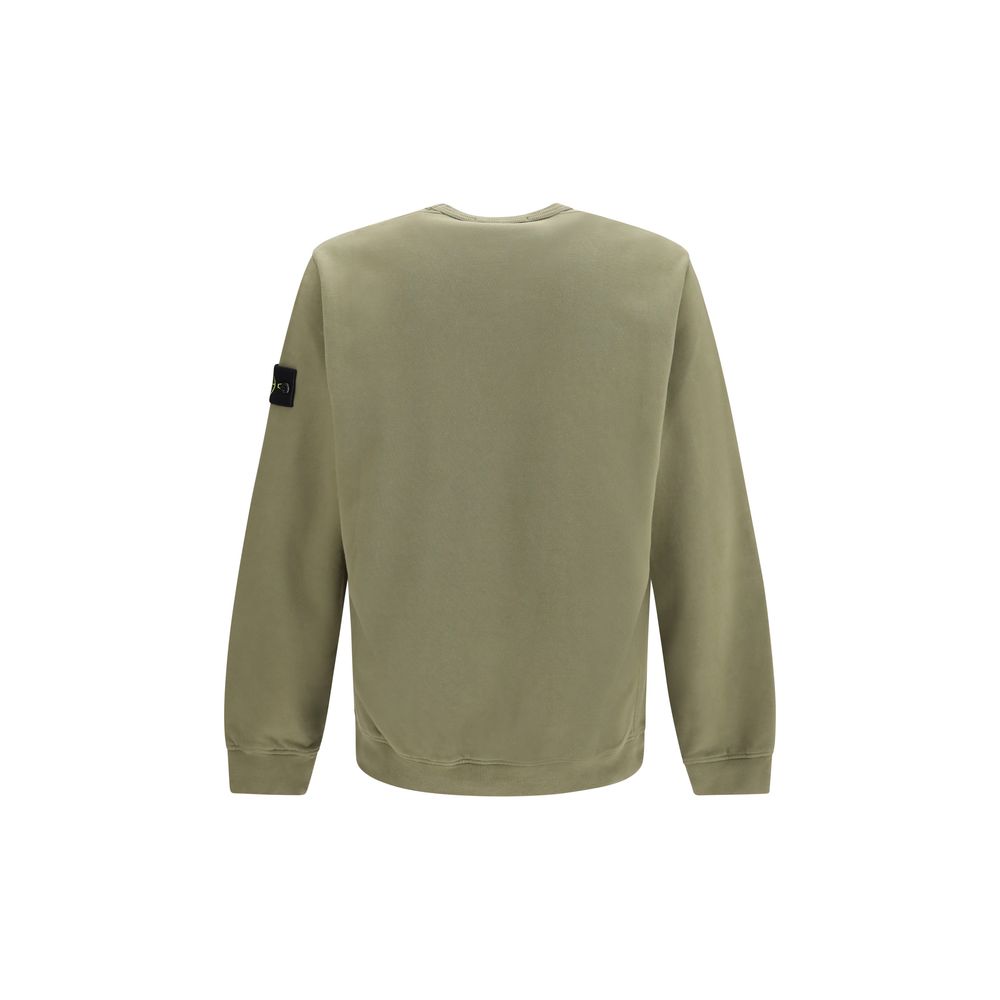 Zweifarbiger Baumwollpullover