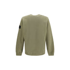 Zweifarbiger Baumwollpullover