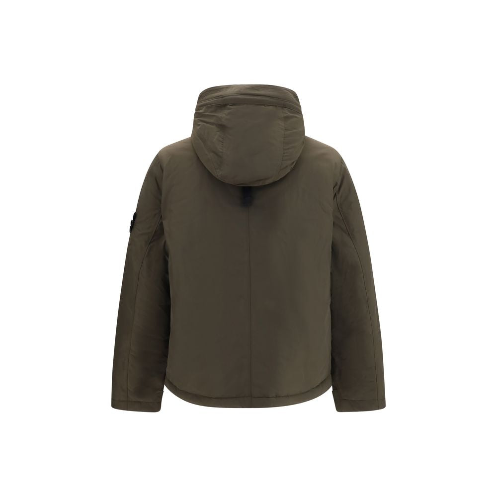 Zweifarbige Polyester-Shelljacke