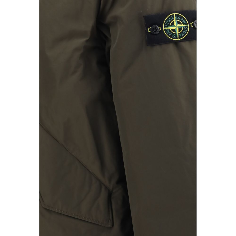 Zweifarbige Polyester-Shelljacke