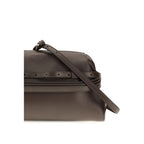 Braune Ziegenleder-Schultertasche