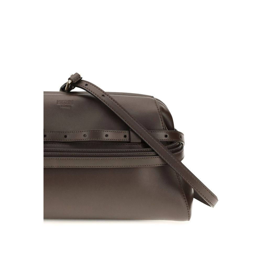 Braune Ziegenleder-Schultertasche