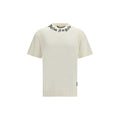 Beiges Baumwoll-T-Shirt