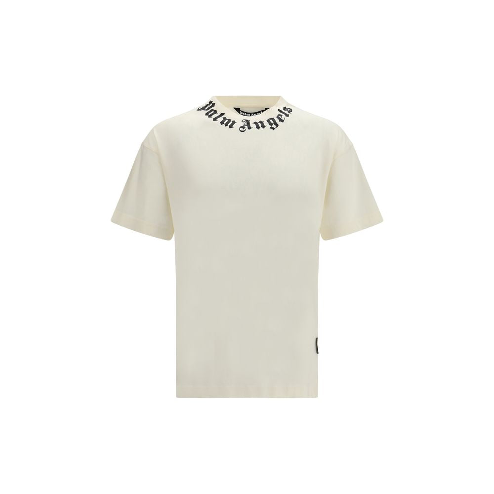 Beiges Baumwoll-T-Shirt