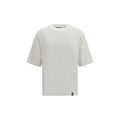 Weißes Baumwoll-T-Shirt