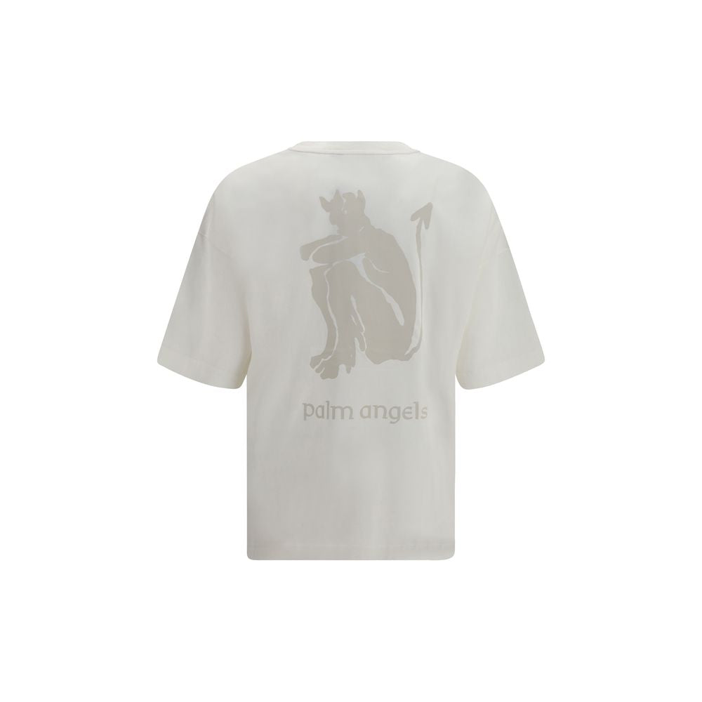 Weißes Baumwoll-T-Shirt