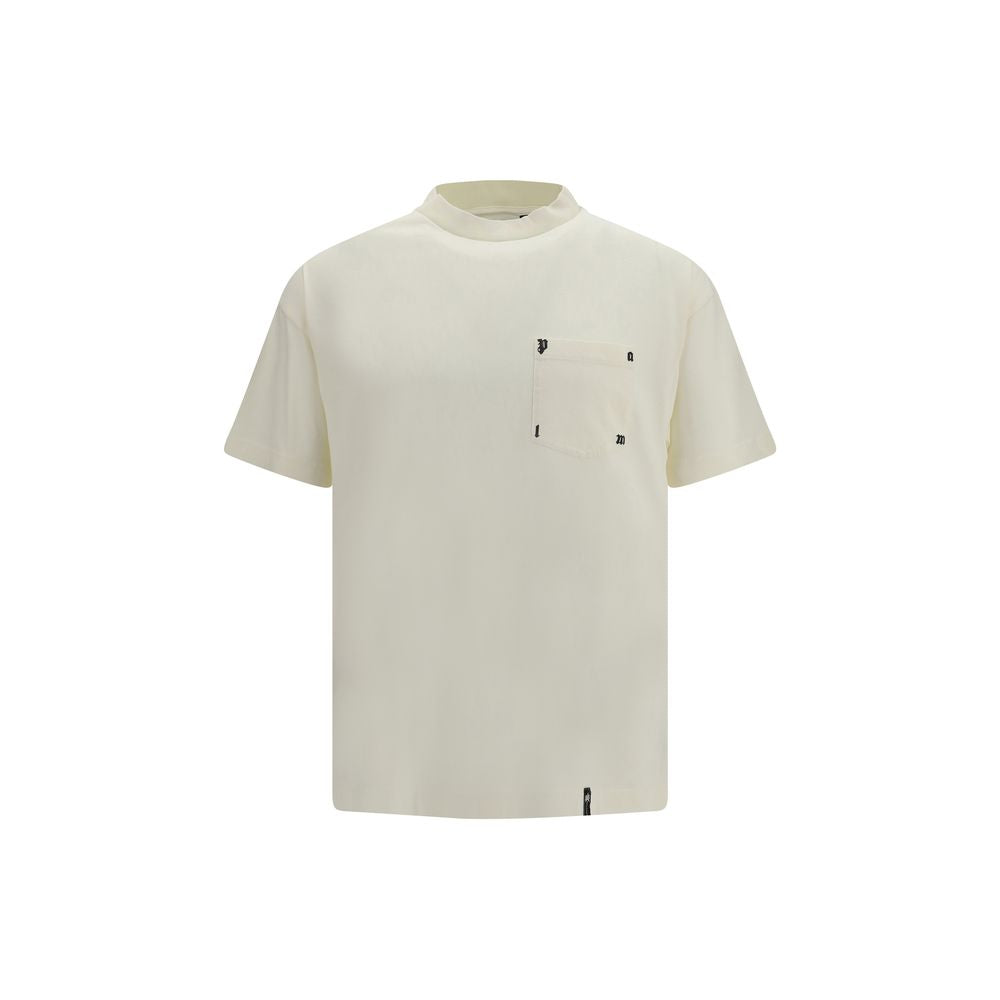 Weißes Baumwoll-T-Shirt