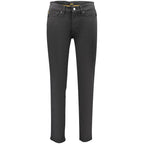 Schwarze Jeans aus Baumwolle