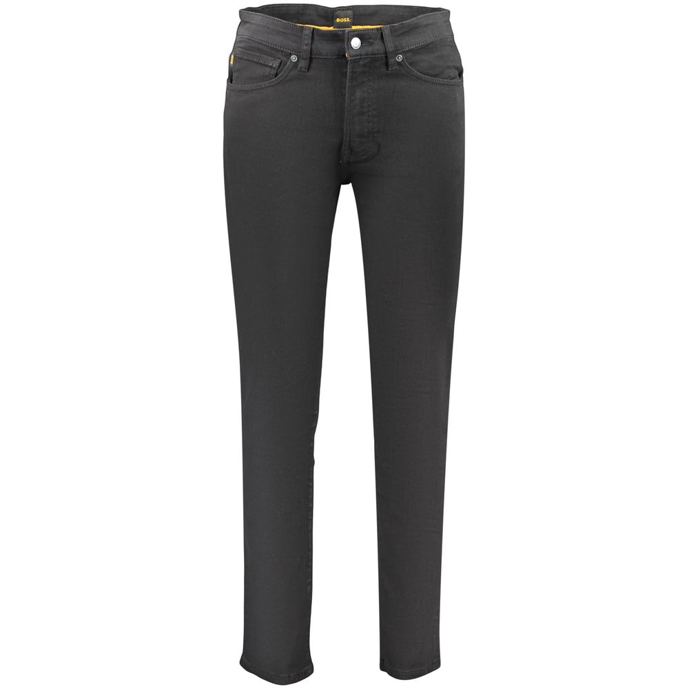 Schwarze Jeans aus Baumwolle