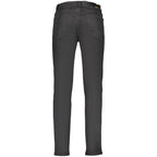 Schwarze Jeans aus Baumwolle