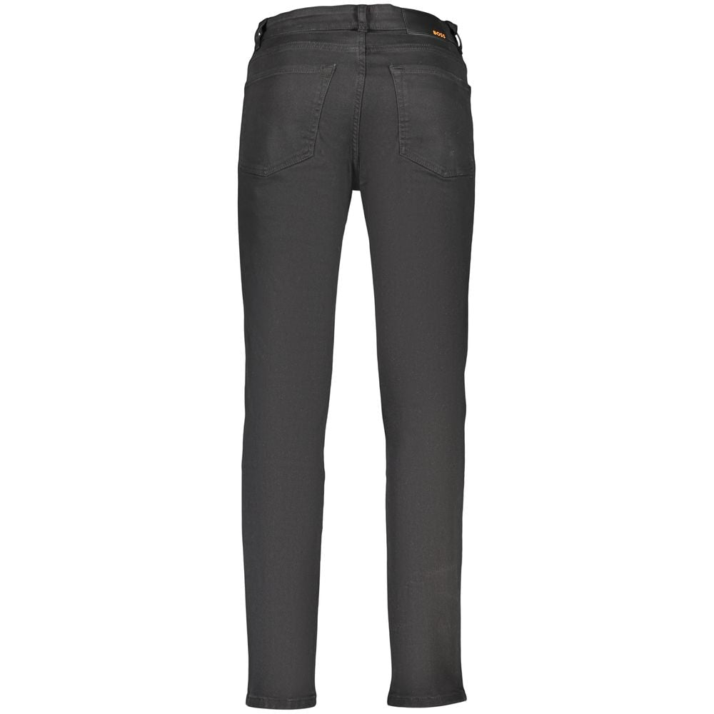 Schwarze Jeans aus Baumwolle