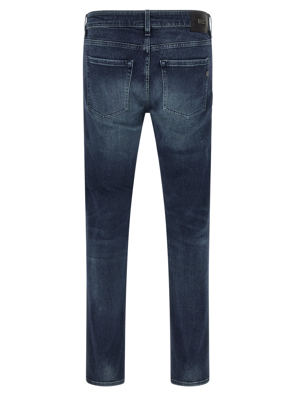 Blaue Jeans aus Baumwolle, Tapered Fit
