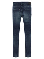 Blaue Jeans aus Baumwolle, Tapered Fit